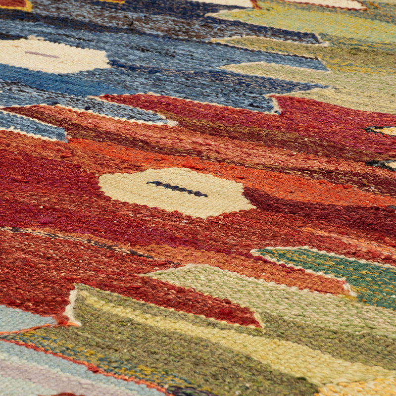 Yeni Kök Boya El Dokuma Kilim - 415 cm x 450 cm - K0093255