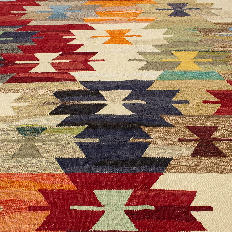 Yeni Kök Boya El Dokuma Kilim - 396 cm x 460 cm - K0093256