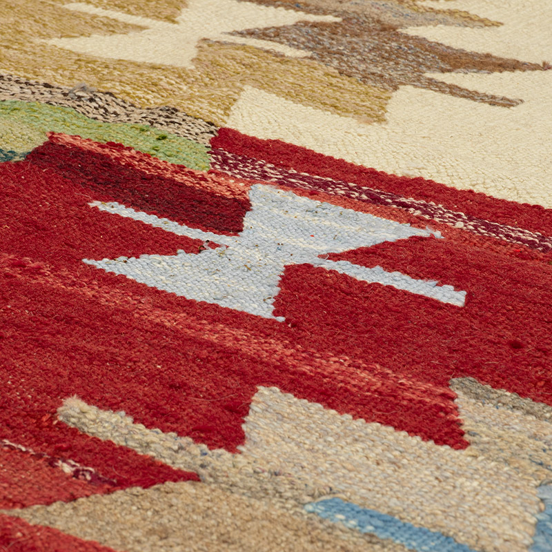 Yeni Kök Boya El Dokuma Kilim - 396 cm x 460 cm - K0093256