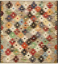 Yeni Kök Boya El Dokuma Kilim - 418 cm x 448 cm