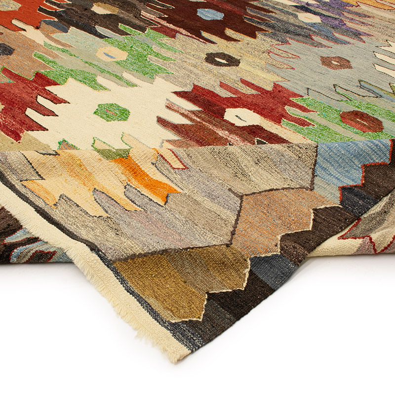 Yeni Kök Boya El Dokuma Kilim - 418 cm x 448 cm - K0093258