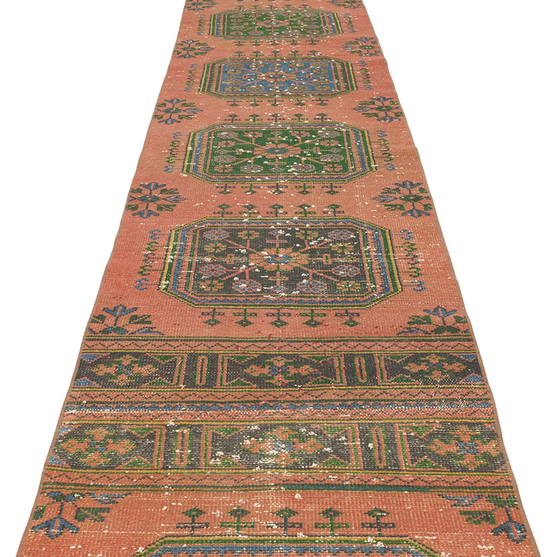 Vintage Turkish Runner Rug - 2' 6" x 23' 5" (30" x 281") - K0093261