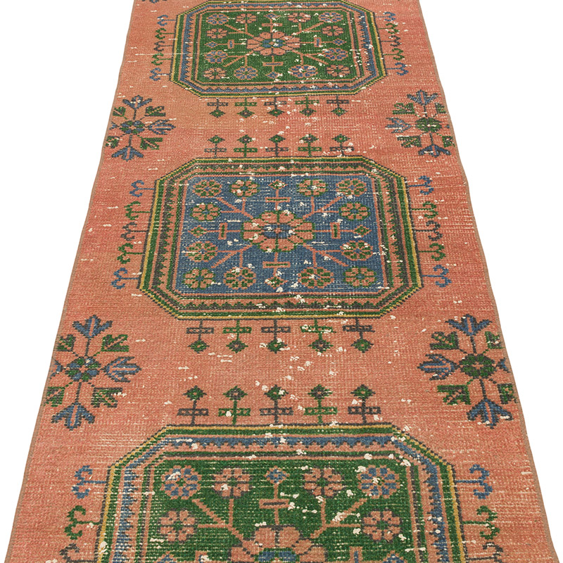 Vintage Turkish Runner Rug - 2' 6" x 23' 5" (30" x 281") - K0093261