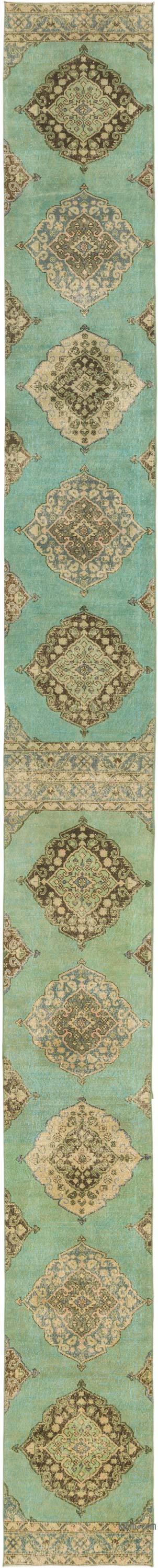 Vintage Turkish Runner Rug - 2' 5" x 24' 11" (29" x 299")