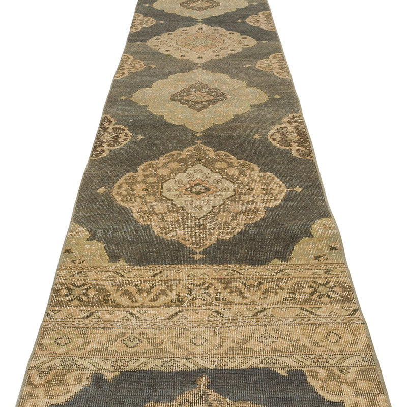 Vintage Turkish Runner Rug - 2' 5" x 25' 5" (29" x 305") - K0093263