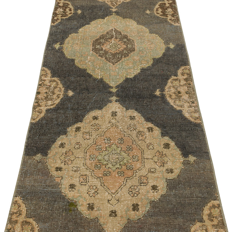 Vintage Turkish Runner Rug - 2' 5" x 25' 5" (29" x 305") - K0093263