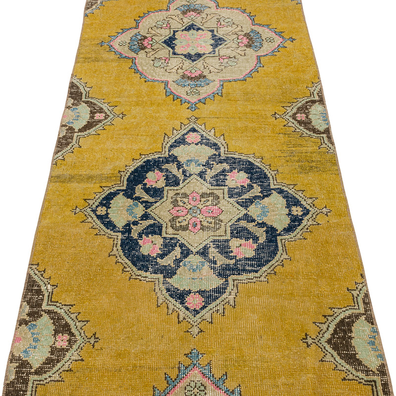 Alfombra Turca Vintage de Pasillo - 76 cm x 742 cm - K0093264