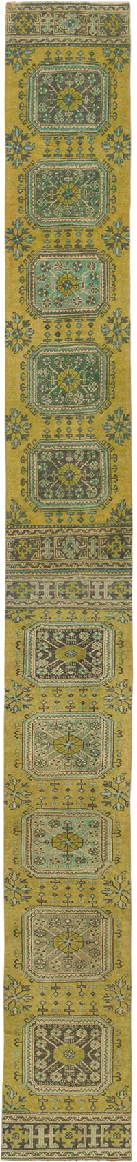 Vintage Turkish Runner Rug - 2' 5" x 22' 3" (29" x 267")