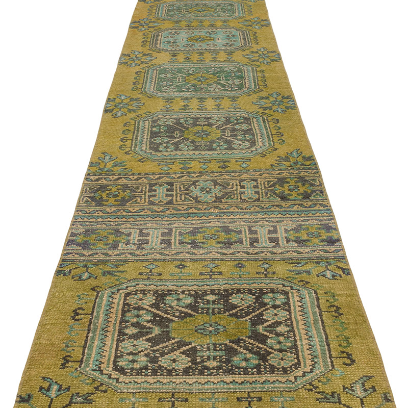 Vintage Turkish Runner Rug - 2' 5" x 22' 3" (29" x 267") - K0093265