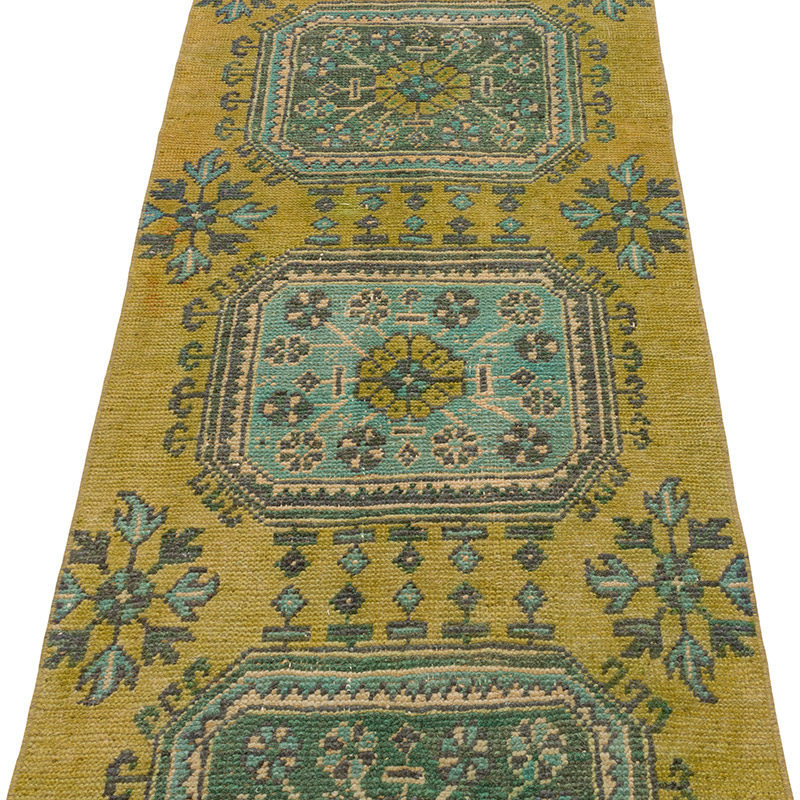 Vintage Turkish Runner Rug - 2' 5" x 22' 3" (29" x 267") - K0093265