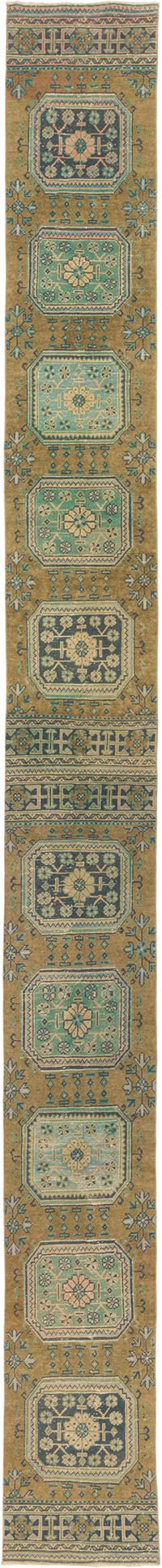 Alfombra Turca Vintage de Pasillo - 71 cm x 717 cm