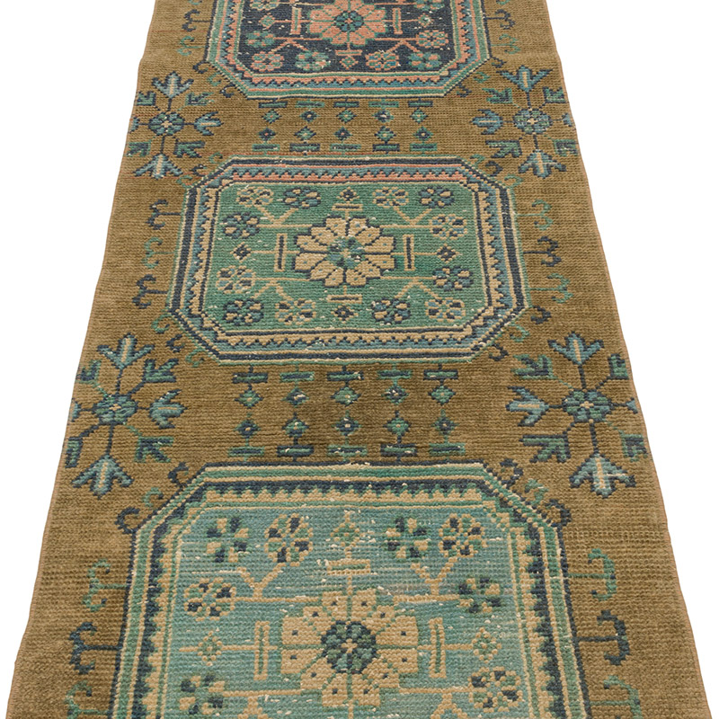 Alfombra Turca Vintage de Pasillo - 71 cm x 717 cm - K0093266