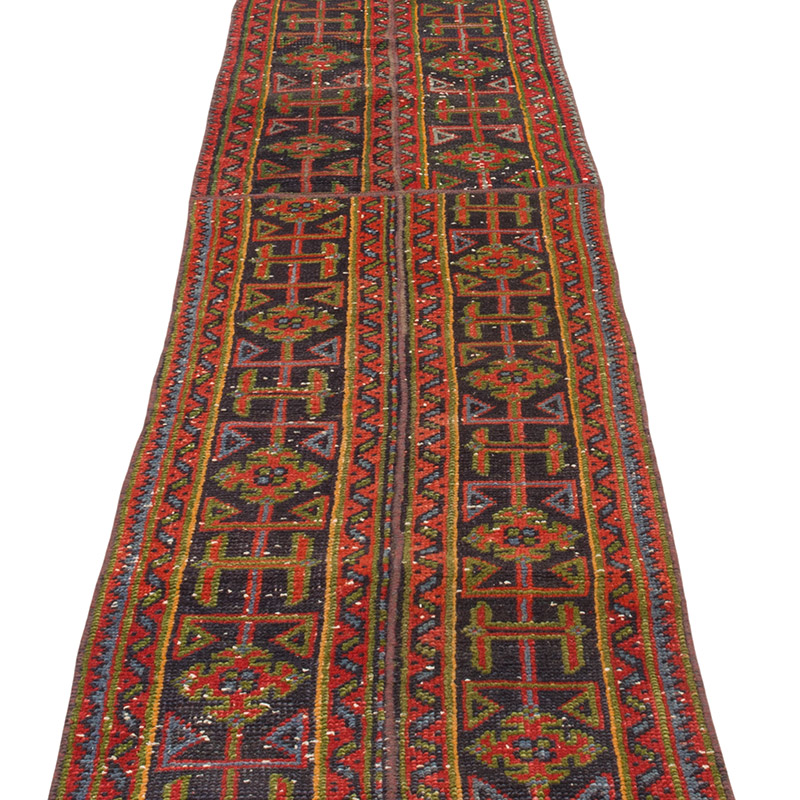 Vintage Turkish Runner Rug - 1' 10" x 18' 6" (22" x 222") - K0093268