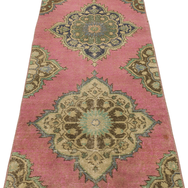 Vintage Turkish Runner Rug - 2' 5" x 24' 8" (29" x 296") - K0093269