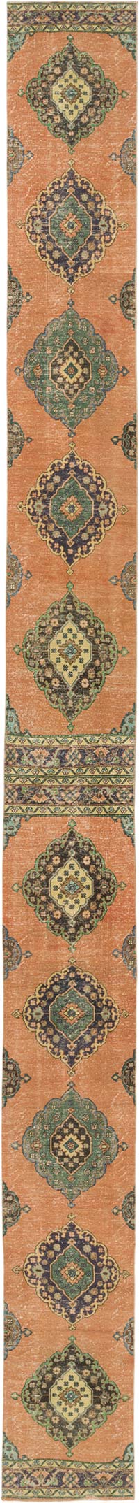 Vintage Turkish Runner Rug - 2' 4" x 25' 11" (28" x 311")