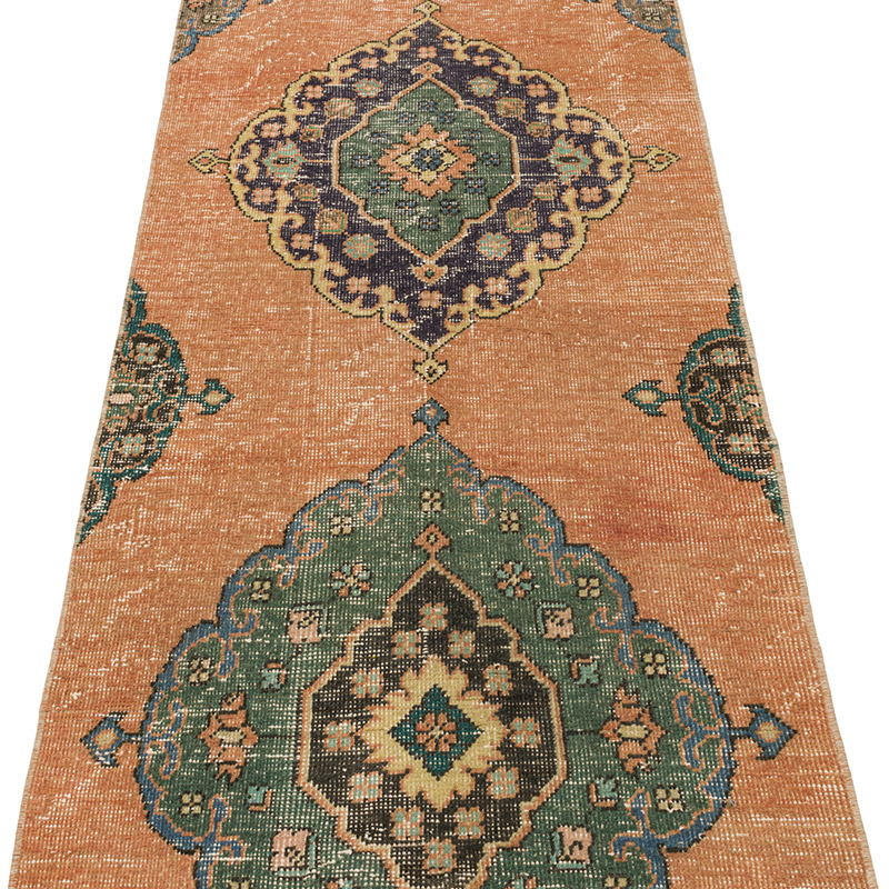 Vintage Turkish Runner Rug - 2' 4" x 25' 11" (28" x 311") - K0093270