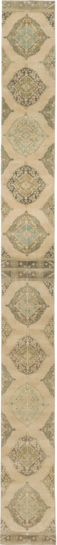 Alfombra Turca Vintage de Pasillo - 76 cm x 764 cm