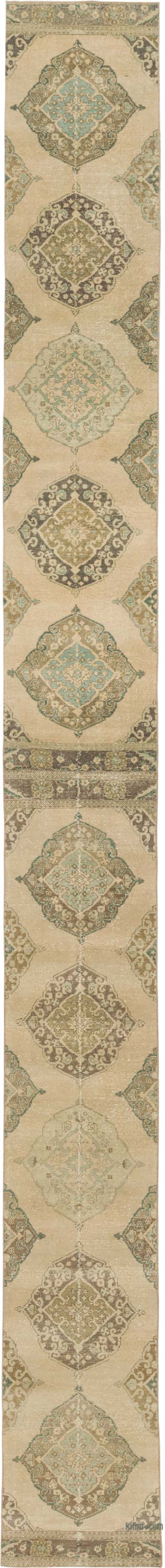 Vintage Turkish Runner Rug - 2' 6" x 25' 1" (30" x 301")
