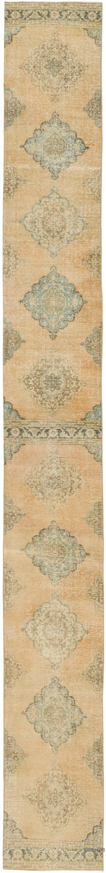 Alfombra Turca Vintage de Pasillo - 80 cm x 700 cm