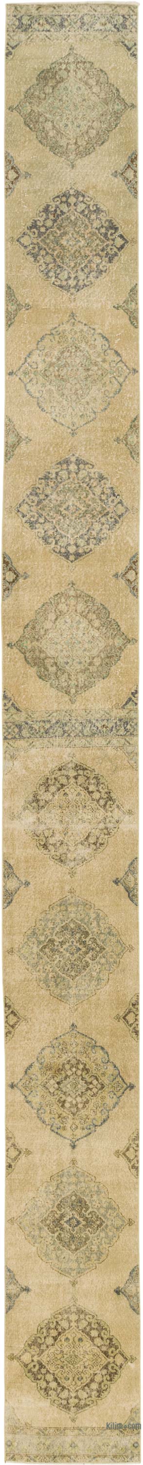 Vintage Turkish Runner Rug - 2' 4" x 24' 8" (28" x 296")