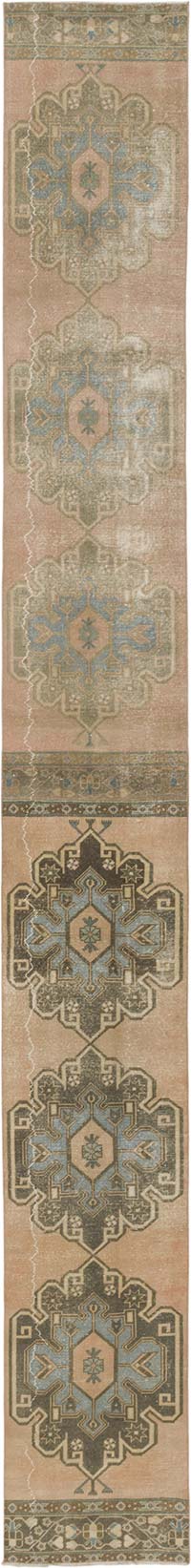 Alfombra Turca Vintage de Pasillo - 79 cm x 665 cm