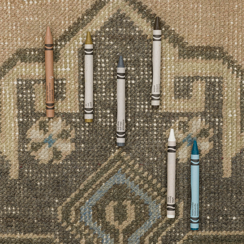 Alfombra Turca Vintage de Pasillo - 79 cm x 665 cm - K0093278