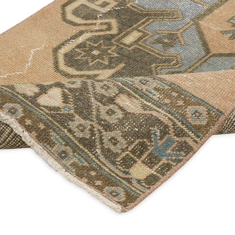 Alfombra Turca Vintage de Pasillo - 79 cm x 665 cm - K0093278