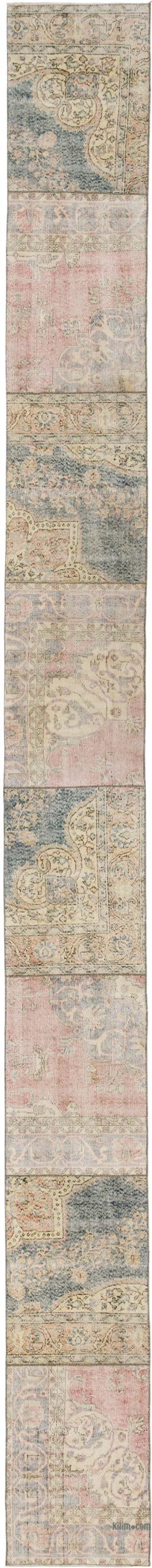 Vintage Turkish Runner Rug - 2' 4" x 25' 5" (28" x 305")