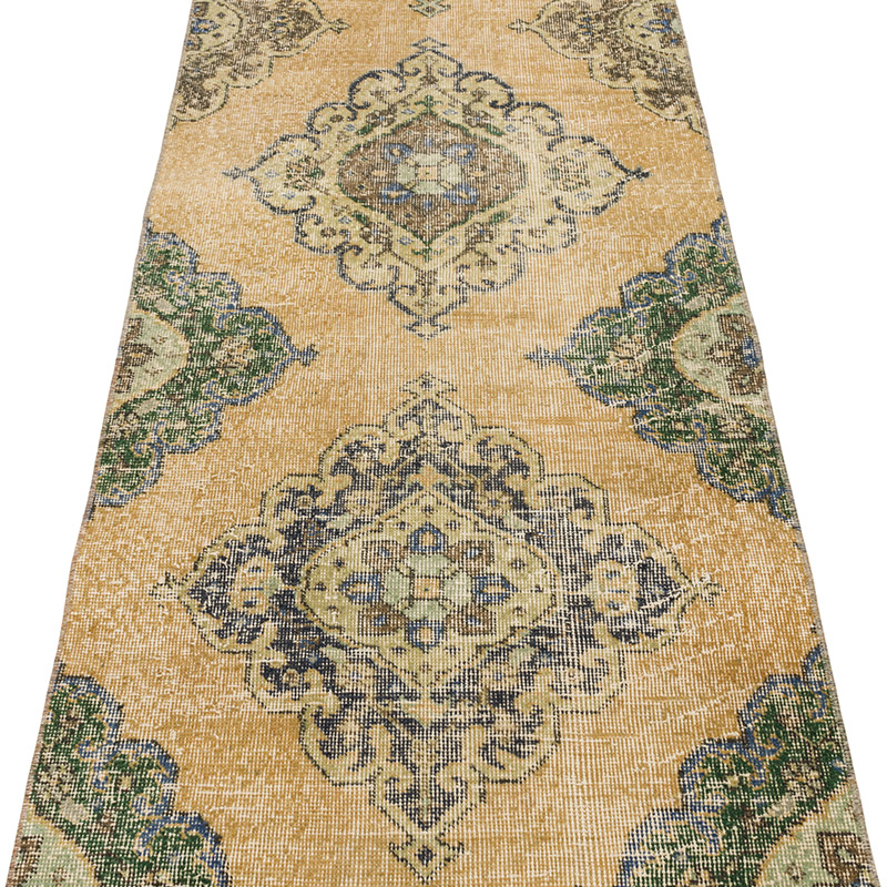 Alfombra Turca Vintage de Pasillo - 75 cm x 715 cm - K0093280