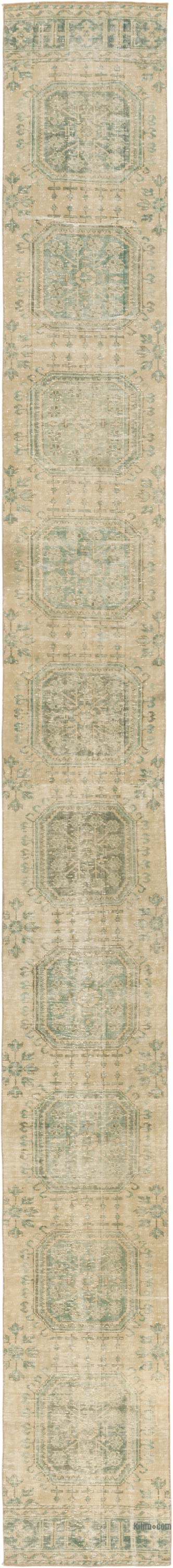 Vintage Turkish Runner Rug - 2' 4" x 21' 9" (28" x 261")