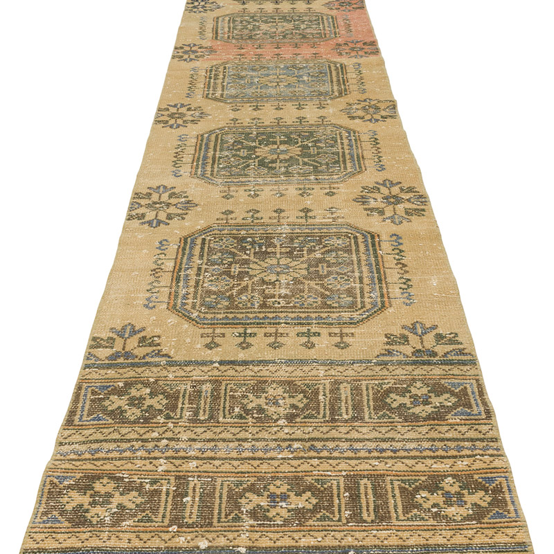 Vintage Anadolu Yolluk - 76 cm x 736 cm - K0093282