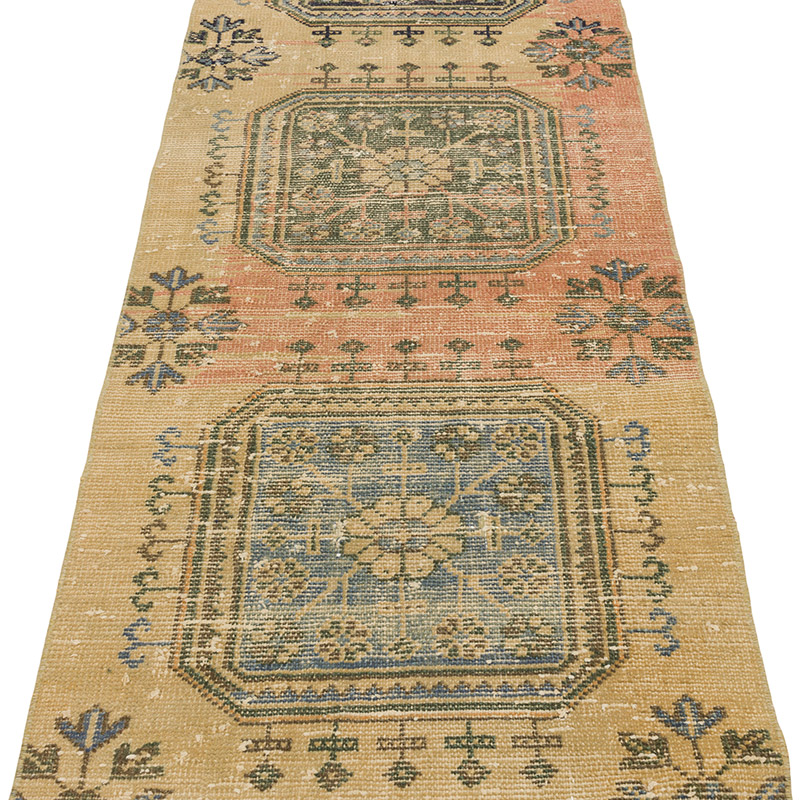 Vintage Anadolu Yolluk - 76 cm x 736 cm - K0093282