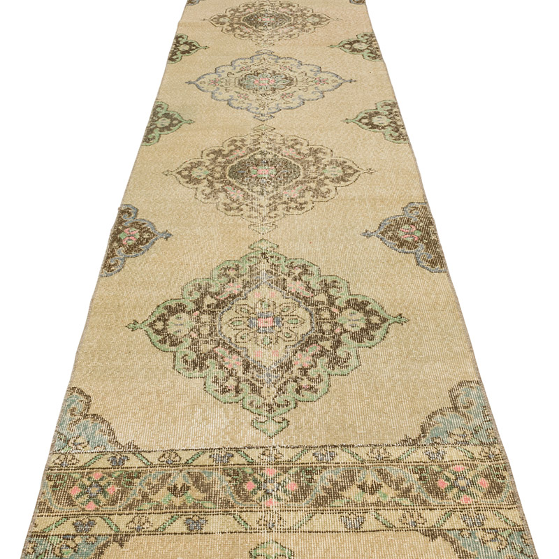 Alfombra Turca Vintage de Pasillo - 73 cm x 777 cm - K0093285