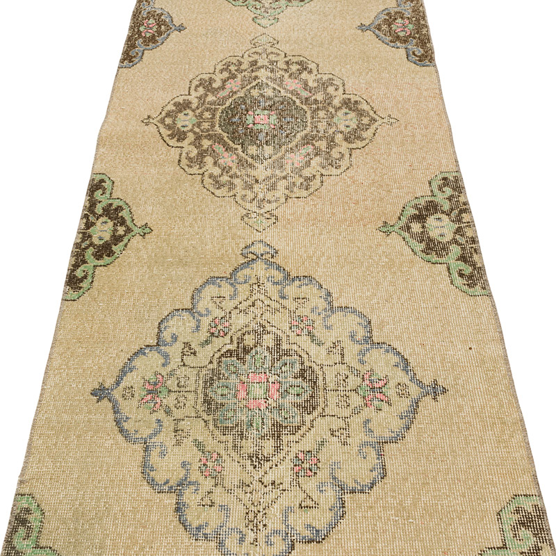 Alfombra Turca Vintage de Pasillo - 73 cm x 777 cm - K0093285