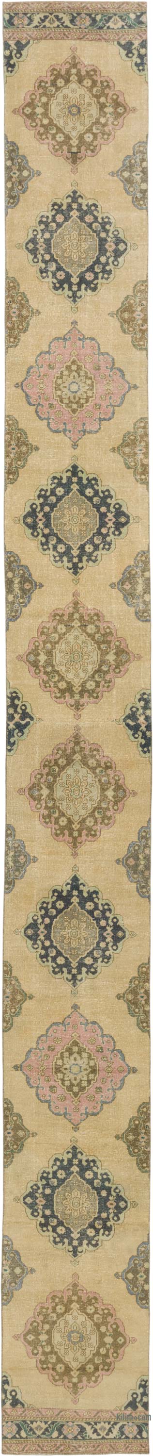 Vintage Turkish Runner Rug - 2' 6" x 24' 6" (30" x 294")