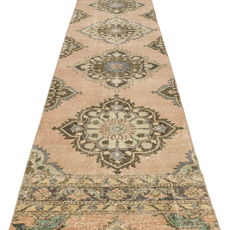 Vintage Turkish Runner Rug - 2' 5" x 36' 10" (29" x 442") - K0093289