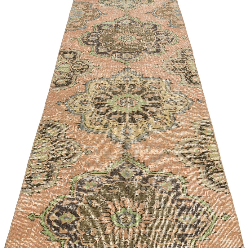 Vintage Turkish Runner Rug - 2' 5" x 36' 10" (29" x 442") - K0093289