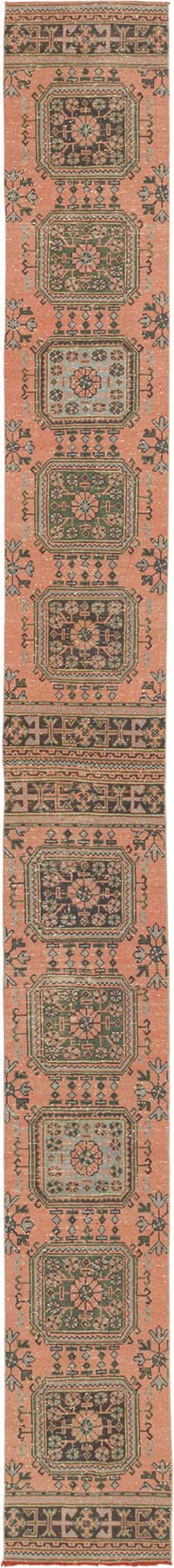 Vintage Turkish Runner Rug - 2' 4" x 21' 5" (28" x 257")