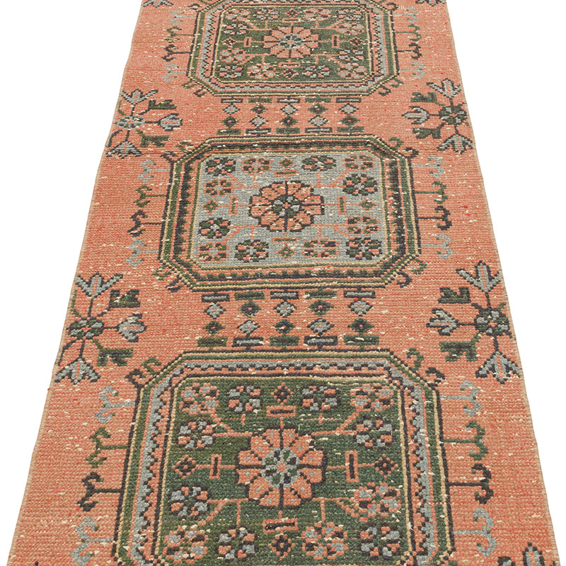 Vintage Turkish Runner Rug - 2' 4" x 21' 5" (28" x 257") - K0093292