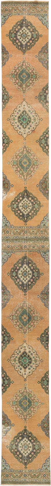 Alfombra Turca Vintage de Pasillo - 79 cm x 786 cm