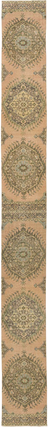 Alfombra Turca Vintage de Pasillo - 86 cm x 812 cm