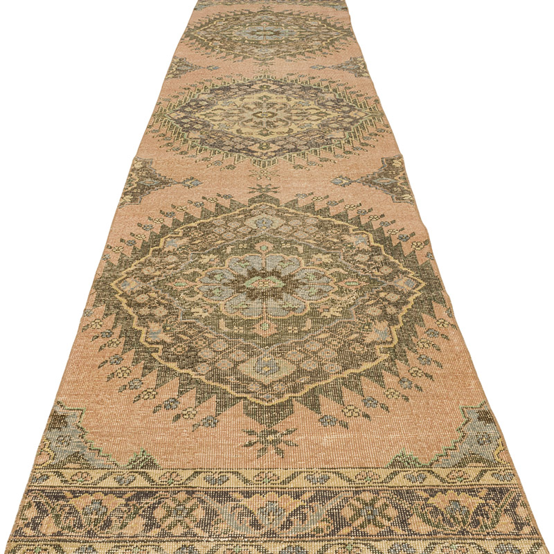Vintage Turkish Runner Rug - 2' 10" x 26' 8" (34" x 320") - K0093295