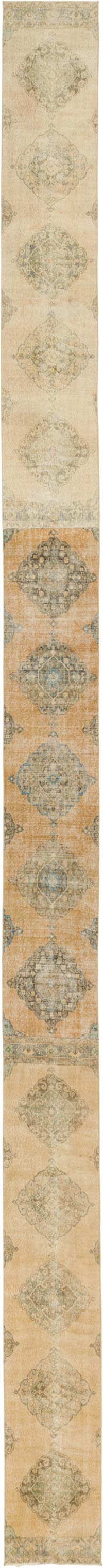 Alfombra Turca Vintage de Pasillo - 70 cm x 1121 cm