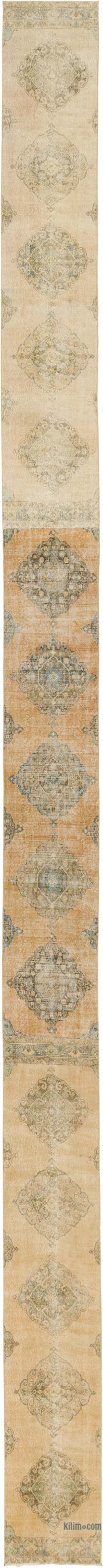 Vintage Anadolu Yolluk - 70 cm x 1121 cm