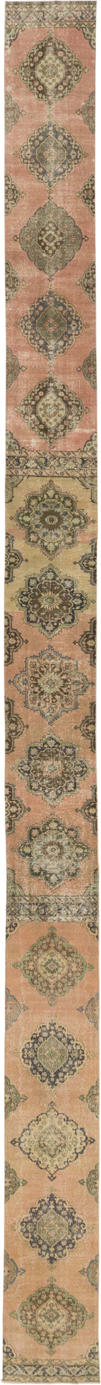 Alfombra Turca Vintage de Pasillo - 75 cm x 1097 cm