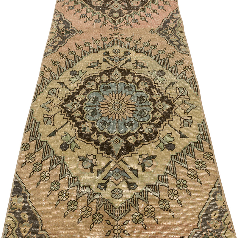 Vintage Turkish Runner Rug - 2' 7" x 24' 11" (31" x 299") - K0093301