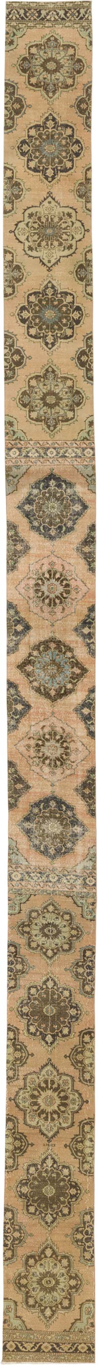 Alfombra Turca Vintage de Pasillo - 79 cm x 1158 cm