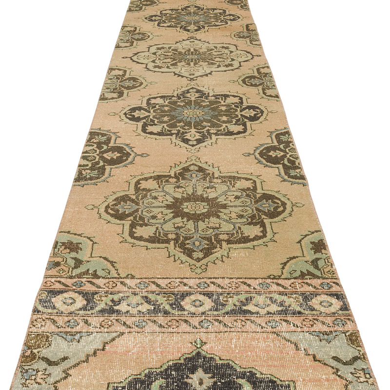 Alfombra Turca Vintage de Pasillo - 79 cm x 1158 cm - K0093302