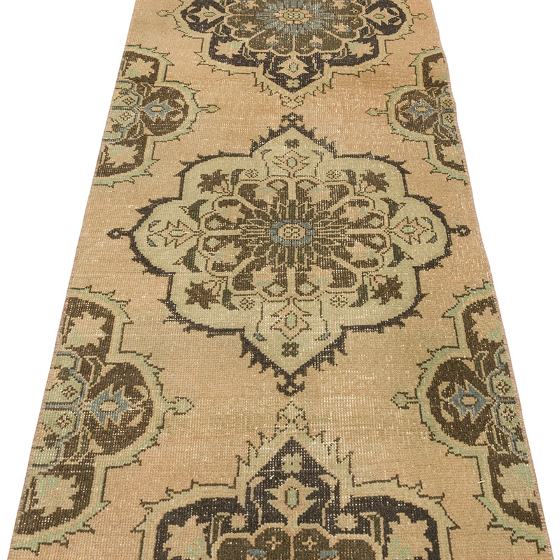 Alfombra Turca Vintage de Pasillo - 79 cm x 1158 cm - K0093302