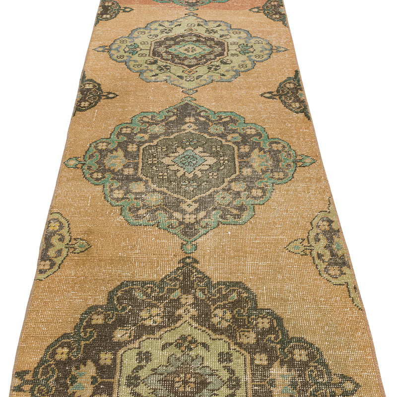 Alfombra Turca Vintage de Pasillo - 69 cm x 1073 cm - K0093303